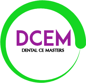 A green circle with the word dcem in it.